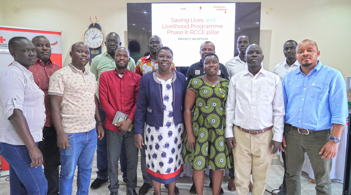South Sudan Red Cross (@ssrcs) on Twitter photo We launched the Phase II of #SavingLivesandLivelihoods (SLL) Programme yesterday, an extension of Phase I (2022-2023).
<a href="/SSRCS/">South Sudan Red Cross</a> will implement the project in collaboration with partners & support of <a href="/ifrc/">IFRC</a>, with primary focus on Risk Communication & Community Engagement (RCCE). We launched the Phase II of #SavingLivesandLivelihoods (SLL) Programme yesterday, an extension of Phase I (2022-2023).
<a href="/SSRCS/">South Sudan Red Cross</a> will implement the project in collaboration with partners & support of <a href="/ifrc/">IFRC</a>, with primary focus on Risk Communication & Community Engagement (RCCE).