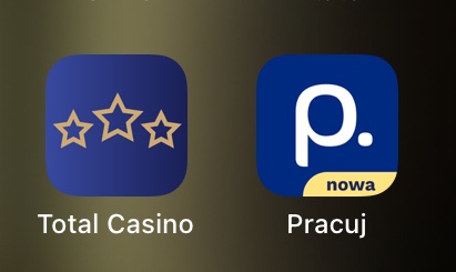 Dwie ostatnio pobrane aplikacje.
kurwa…