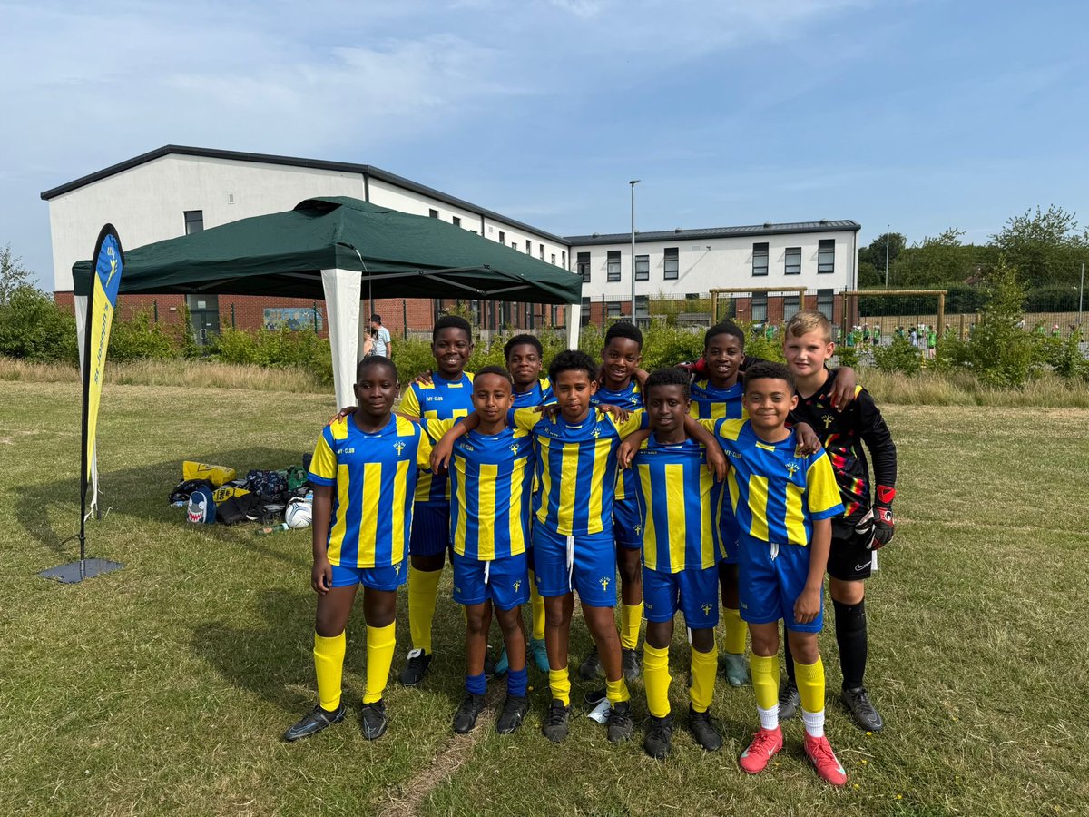 A brilliant day at the Catenian Cup for our Y5/6 football team! They won their group in the morning and finished 4th overall in the tournament! Well done everyone ⚽️