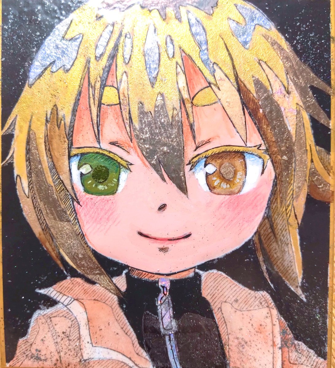 ponpoco1219's tweet image. #2025年自分が選ぶ今年上半期の4枚
なんとか載せれるだけ描いてて良かった。
百均箔はなんかもっとうまいこと使えるようになりたいです。