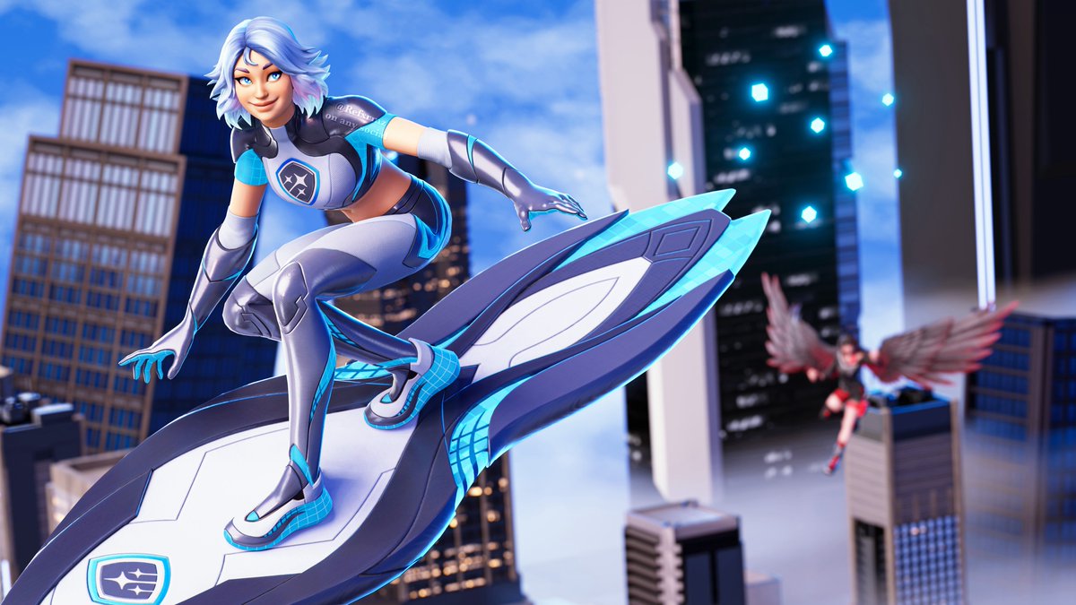 refxrmz's tweet image. Surf the light waves 🩵🏄🏼♀️
Edit style variants in the thread below👇
-
-
-
-
-
-
#Fortnite #FortniteFanArt #fortnitesuper #blender #blenderrender #art