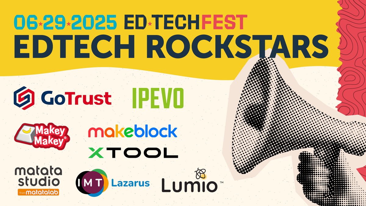 Only 9 days until EdTech Fest! Don't miss out on Douglas Stewart's ISTE Kickoff Event with leading EdTech Rockstar's with games, drinks, and more. Haven't got your ticket yet? Get on our waitlist for your chance to attend. eventbrite.com/e/edtech-fest-… #k12 #EdTechFest #ISTELive25