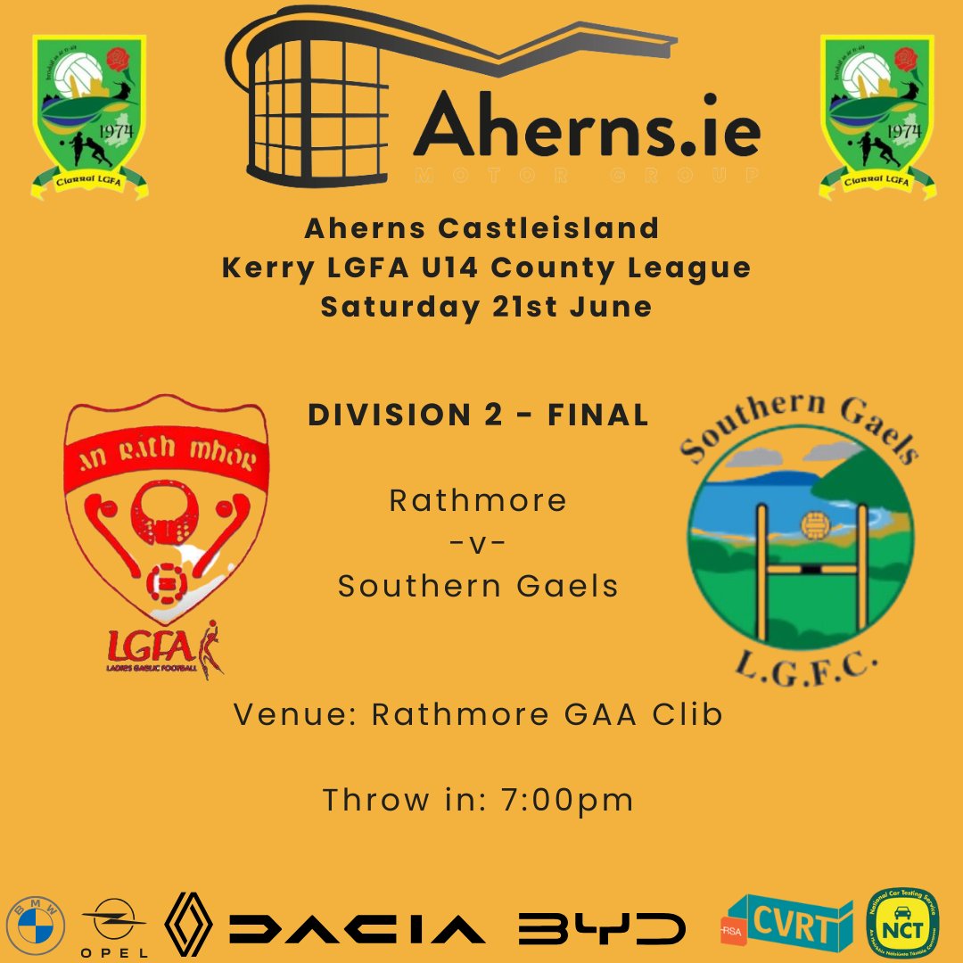 Best of luck to both teams tomorrow <a href="/rathmoregaa/">Rathmore GAA</a>
Ticket Information 👇
universe.com/events/aherns-…