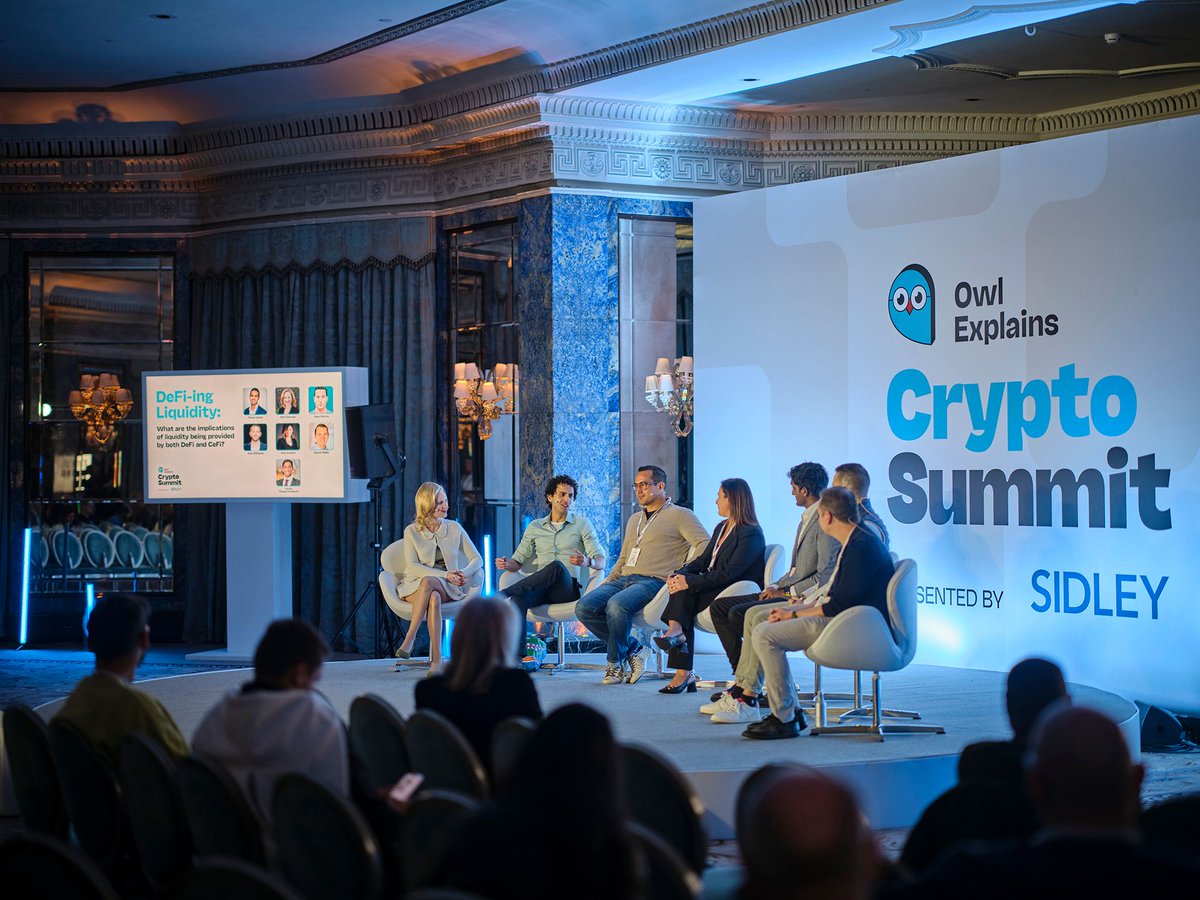 OwlExplains's tweet image. What better place to explore the future than a setting steeped in the past? Against the backdrop of the Dorchester Hotel—an iconic London venue rich with history and elegance—our first Owl Explains Crypto Summit brought together a dynamic mix of policymakers, technologists, legal…