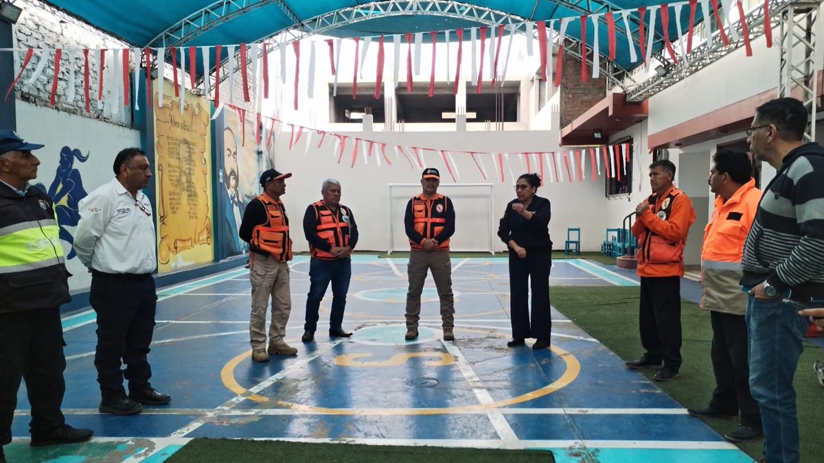 📌Ica| Especialistas del INDECI brindaron asistencia técnica al Grupo de Trabajo de la Municipalidad Distrital de Parcona y equipo técnico del área de Gestión del Riesgo de Desastres con la finalidad de absolver consultas técnicas relacionadas con la ejecución del simulacro.