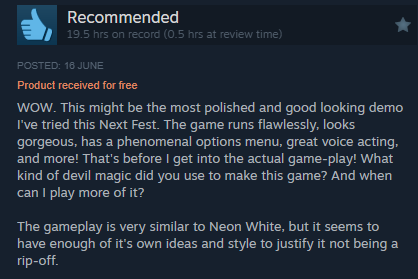 playjetrunner's tweet image. Thank you all for the amazing reviews!🔥
Our team is overwhelmed by your support and so happy to see how much you enjoyed the JETRUNNER demo during Steam Next Fest!
Your feedback was incredibly helpful, and we've got lots to improve.🙏