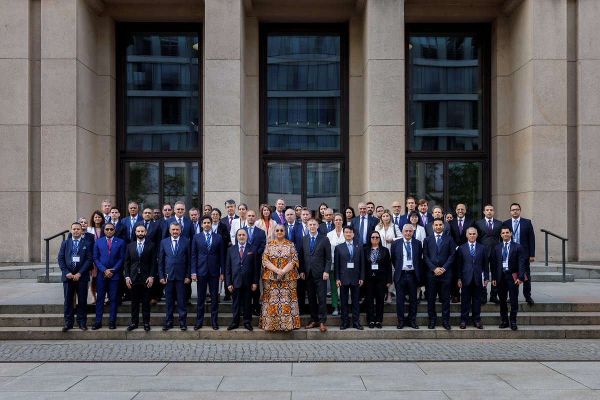 SwissPeaceHR's tweet image. Today, @SwissPeaceHR 🇨🇭, as co-chair of the IHL/HR WG, reaffirmed its commitment to the Berlin Process at the senior official meeting of the International Follow-up Committee on #Libya. Coordinated efforts supporting #UNSMIL are crucial to reach peace and stability in Libya.