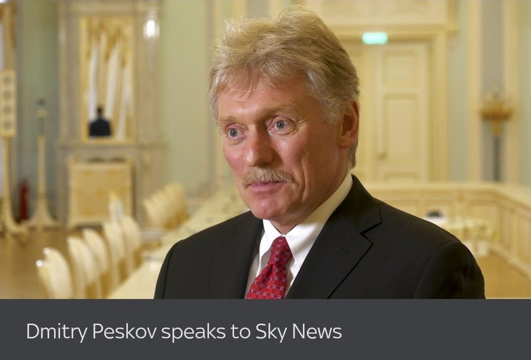 Peskov, while talking about how bad it would be to lose its Iranian terror regime ally, also talked about "peace" in Ukraine.

"Now we have a strategic advantage. Why should we lose it? We are not going to lose it. We are going further. We're advancing and we'll continue to