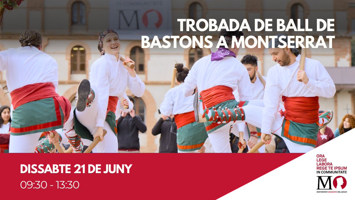 🗓️  AGENDA | #MillenariMontserrat 🎉

👉🏼 A continuació trobareu els actes que se celebren aquest cap de setmana a l'#AbadiaMontserrat.

🌐 Podeu consultar el calendari d'esdeveniments a: millenarimontserrat.cat/agenda