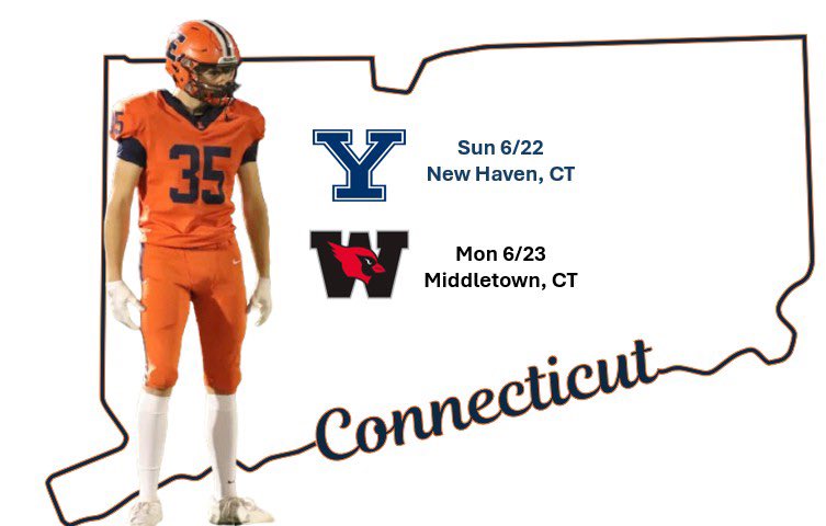 𝐂𝐚𝐬𝐡 𝐍𝐞𝐥𝐬𝐨𝐧 (@cash_nelson_35) on Twitter photo Looking forward to compete at the <a href="/yalefootball/">Yale Football</a> camp and the <a href="/Wesfbclinic/">Red and Black Football Clinic</a>! Thanks to both schools for hosting! Looking forward to compete at the <a href="/yalefootball/">Yale Football</a> camp and the <a href="/Wesfbclinic/">Red and Black Football Clinic</a>! Thanks to both schools for hosting!