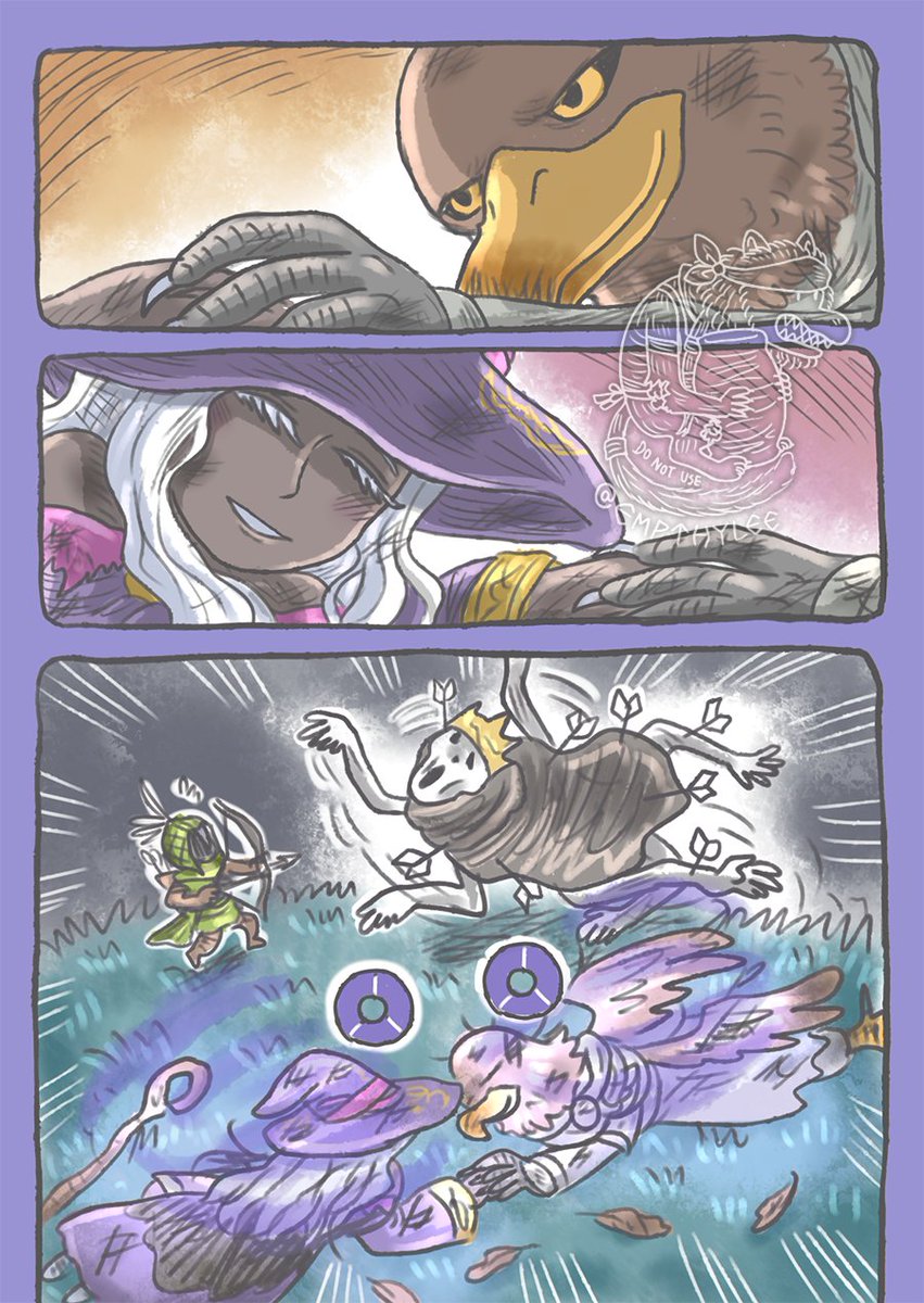 🦅"Come a little closer..."