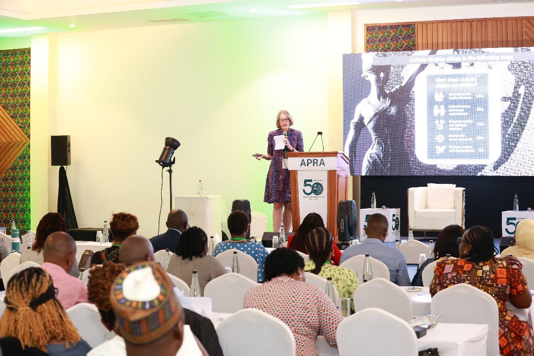 APRAtweets's tweet image. We brought the data. We sparked the dialogue.

At #APRAat50, the APRA/@PRCA_HQ Annual Research Survey revealed key truths about ethics, trust, and leadership in PR.

A powerful reminder of APRA’s commitment to integrity and progress across the continent.

 #OneAfrica