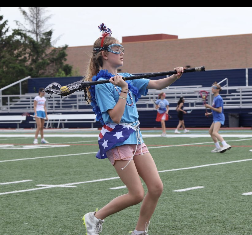 DePaulPrepwlax's tweet image. Our middle school lacrosse players finished this week strong with a lot of energy at their “July 4th” themed practice.
