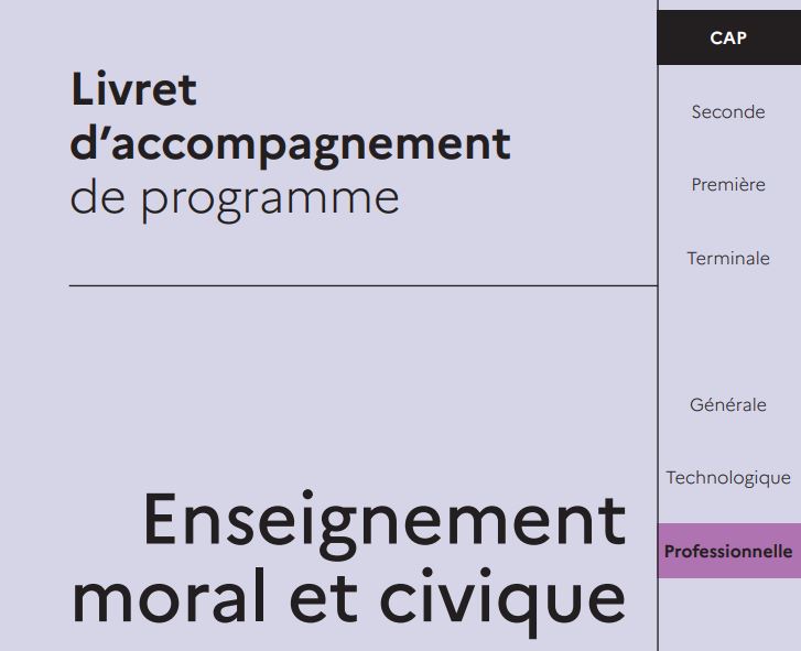[#VendrediLecture] 📚
Parution des livrets d’accompagnement pour la thématique « Droits, libertés et responsabilité » avec des exemples de mises en œuvre du programme : 
Pour le CAP ⤵️
eduscol.education.fr/document/65353…
Pour la seconde professionnelle ⤵️
eduscol.education.fr/document/65591…