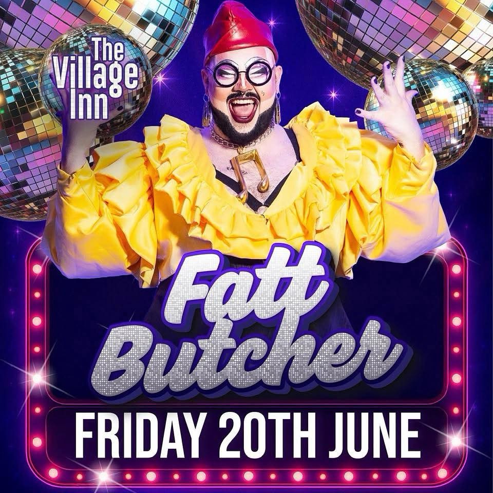 ❄️THE AIRCON IS ON HUNS ❄️ 

The Village air con is on full blast ready for ‘Freaky Friday’ with Fatt Butcher LIVE on stage at Midnight! 

With the campest bops in the Main Room and the dirtiest RnB in the Underground! 

🌳PLUS our beer garden is open all night! 

⏰Open 7pm-6am