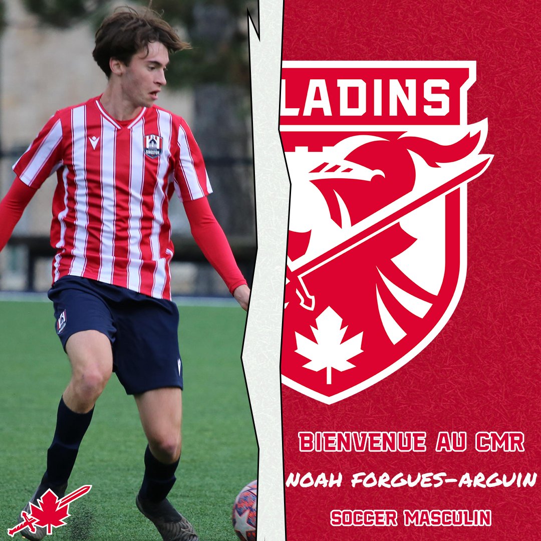 Staying in Kingston, Noah Forgues-Arguin Commits to RMC Men’s Soccer!

🗞: bit.ly/4ljcpMH

//

Noah Forgues-Arguin s’engage à jouer pour l’équipe masculine de soccer du CMR et restera donc à Kingston!

🗞: bit.ly/4ljcpMH