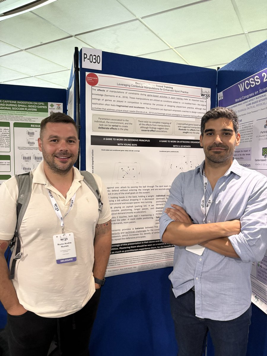 Nuno André Nunes (@nunoanunes) on Twitter photo A good few days in the <a href="/WCSS2025/">WCSS2025</a>  presenting some work from <a href="/Football_BSc/">BSc Football Studies & MSc Football Performance</a>,  learning from latest research, and network with new and old friends.
See you in two years time, <a href="/WCSS2025/">WCSS2025</a> A good few days in the <a href="/WCSS2025/">WCSS2025</a>  presenting some work from <a href="/Football_BSc/">BSc Football Studies & MSc Football Performance</a>,  learning from latest research, and network with new and old friends.
See you in two years time, <a href="/WCSS2025/">WCSS2025</a>