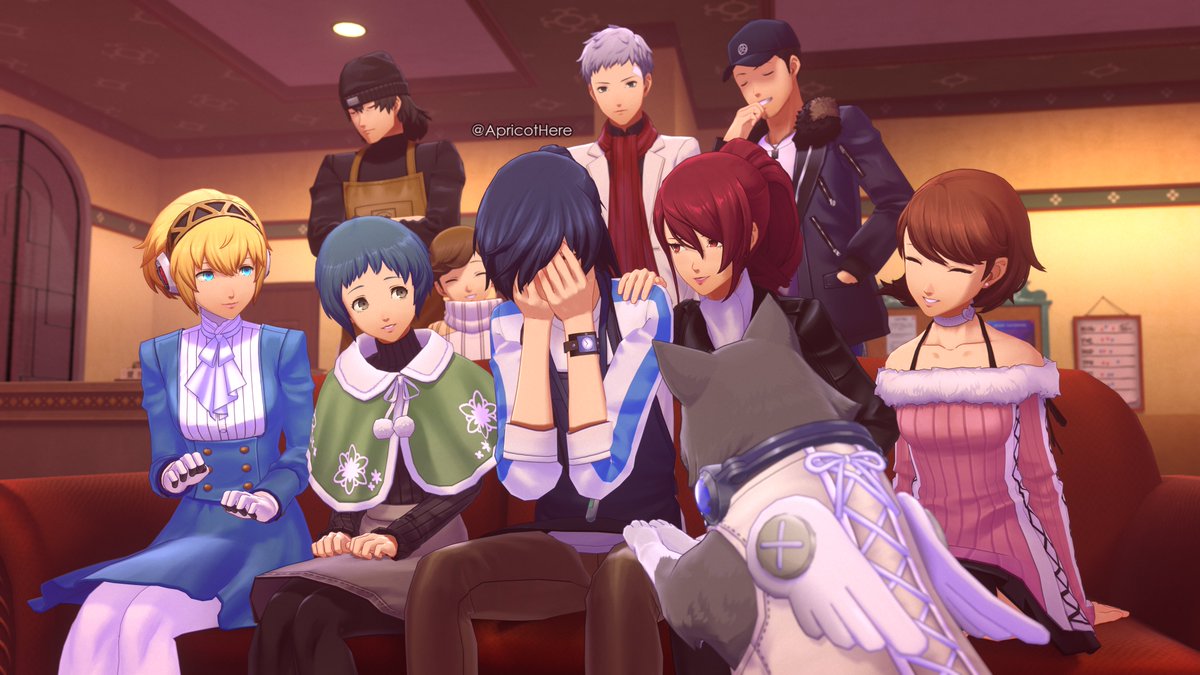 Commissions for <a href="/AbyssalHermit/">Abyssal Hermit</a> #Persona #Persona3 #Persona3Reload #MakotoYuki #MitsuruKirijo #ShuMitsu