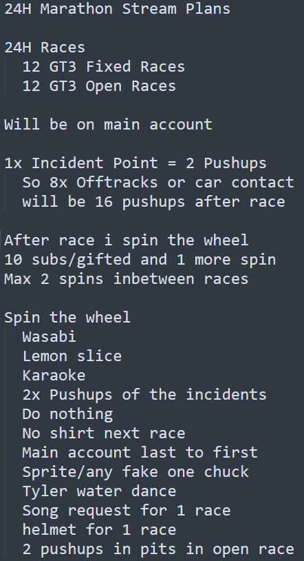 CRAZY 24H STREAM TOMORROW. STREAM STARTS 1PM CET. WILL BE A MARATHON AND PUNISHMENTS