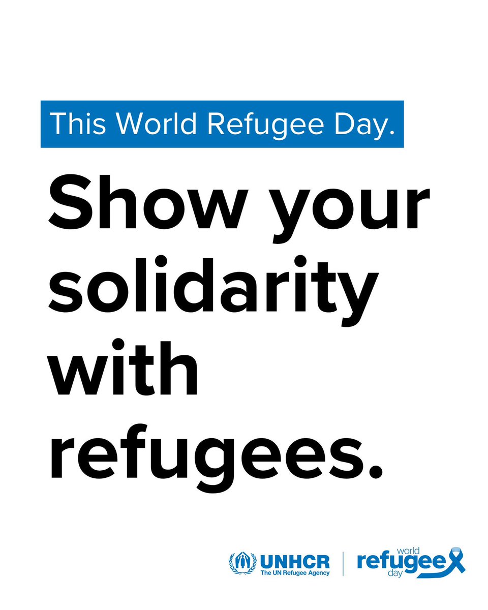 MattReynoldsDC's tweet image. Every refugee carries a story of pain, loss, and strength.
They are not defined by what they’ve lost but by how they rebuild with courage.
On #WorldRefugeeDay, let’s show our solidarity with refugees.