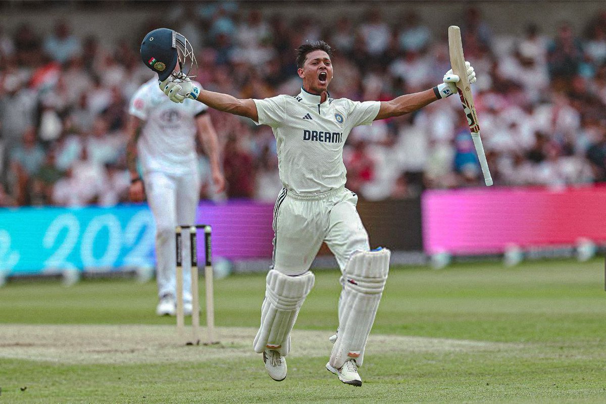 I'm so damn lucky witnessed the prime Kohli era and now living in the Sir yashasvi Jaiswal era. 

Declare him the player of the decade already ✨