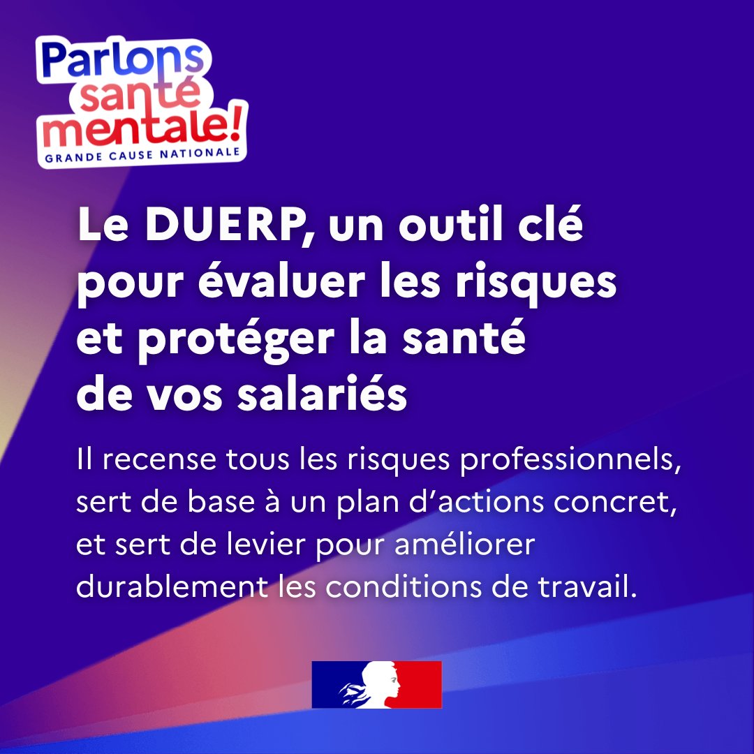 #SantéAuTravail | L’évaluation des risques professionnels est un levier essentiel pour protéger la santé des salariés et améliorer durablement les conditions de travail.

Dans le cadre d'une démarche de prévention globale, le document unique d’évaluation des risques