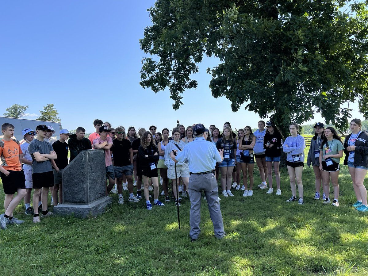 Start of Gettysburg tour. #KarcherDC25