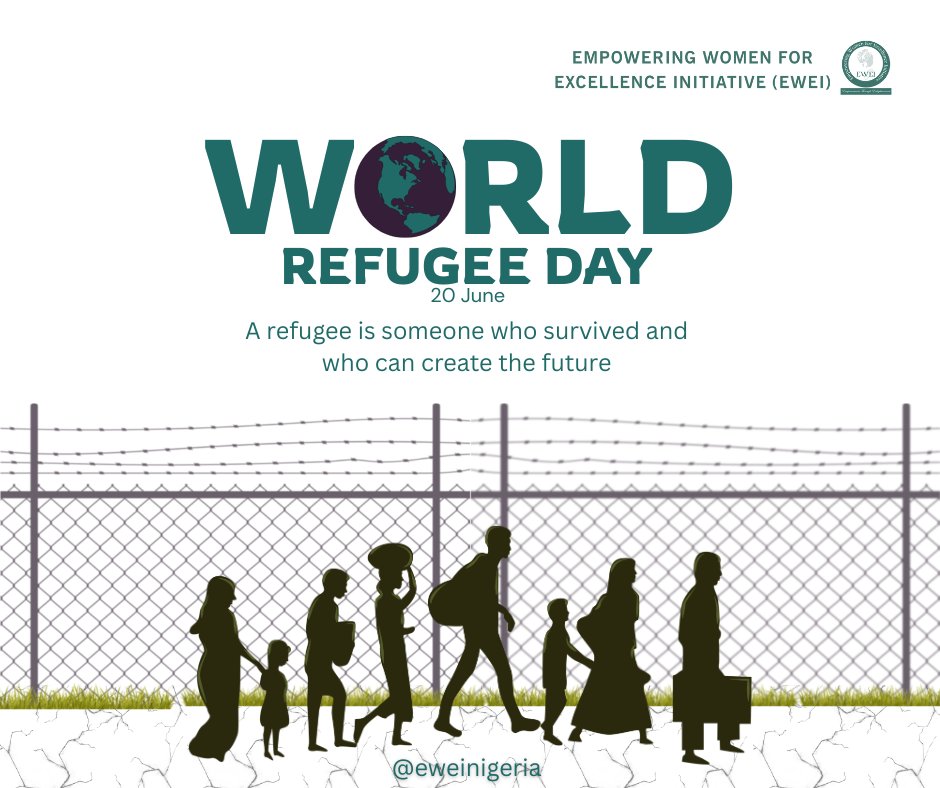 For EWEI, this #WorldRefugeeDay2025 is a profound reminder to listen, to learn, and to advocate. We know that by welcoming refugees, we enrich our societies, foster innovation, and build stronger, more inclusive communities. <a href="/Refugees/">UNHCR, the UN Refugee Agency</a> <a href="/UNTrustFundEVAW/">UN Trust Fund to End Violence against Women</a>