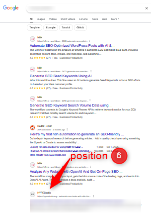 Our blog posts ranked #2 &amp; #6 for highly competitive automation keywords. 

These screenshots are from today. Real rankings. Real traffic. Real results.

The tool that created this ranking?

Article Hero. hypestudio.org/article-hero/

#AIAutomation #SEO #ContentMarketing #Aicontent