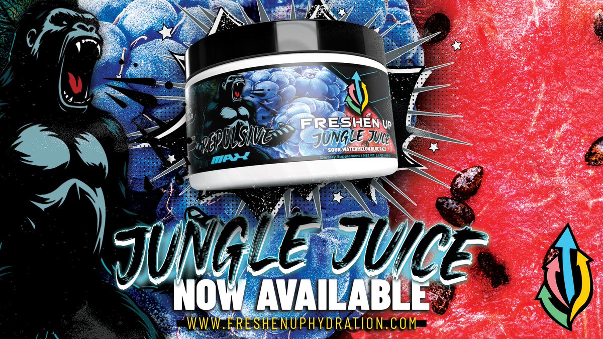 Freshen Up Energy (@drinkfreshenup) on Twitter photo ๐ฆ๐ฅค ๐๐๐๐๐๐ ๐๐๐๐๐ ๐๐ ๐
๐๐๐๐๐๐ ๐๐๐๐!๐ฅค ๐ฆ
Feast your eyes on the official Repulsive Flavor- dripped out in gorilla glory and loaded with an iconic Freshen Up flavor that'll shake the jungle.
Sour Watermelon + Blue Raspberry = PURE CHAOS.
This isnโt just a ๐ฆ๐ฅค ๐๐๐๐๐๐ ๐๐๐๐๐ ๐๐ ๐
๐๐๐๐๐๐ ๐๐๐๐!๐ฅค ๐ฆ
Feast your eyes on the official Repulsive Flavor- dripped out in gorilla glory and loaded with an iconic Freshen Up flavor that'll shake the jungle.
Sour Watermelon + Blue Raspberry = PURE CHAOS.
This isnโt just a