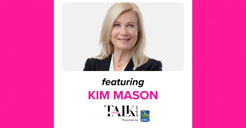 _TheHonestTalk's tweet photo. #SponsoredbyRBC | New episode of the pod feat. @RBC’s Kim Mason! She shares insights on the importance of accepting help, and how she’s reinvented herself during her longstanding career. Plus, we explore the secret to finding balance &amp; her favourite thing to cook!