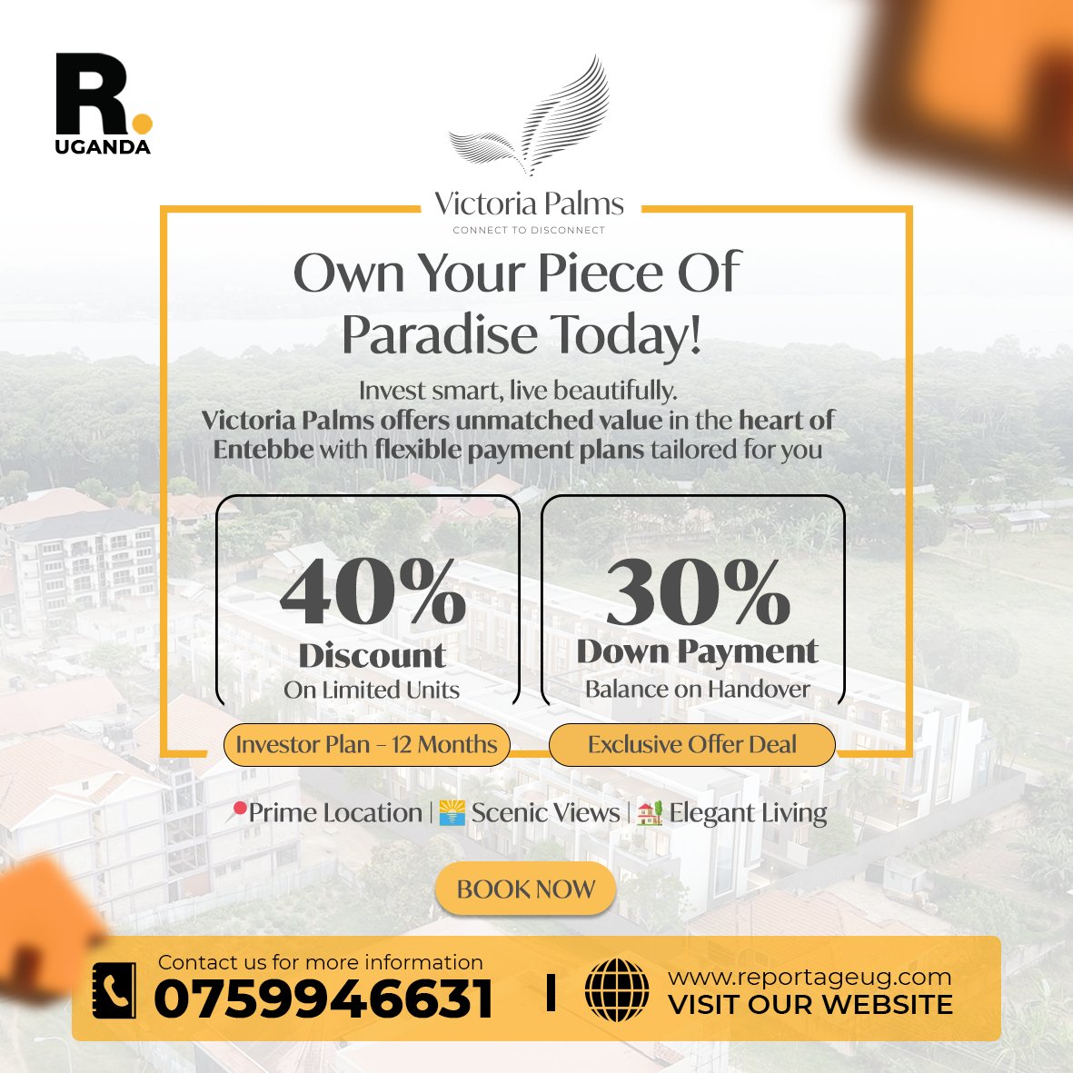 Reportage Properties Uganda Ltd (@reportageug) on Twitter photo Exclusive Offer!
๐ Call: 0759 946 631
๐ง Email: info@reportageug.com
๐ reportageug.com
#reportage #reportageug #uganda #africa #kololo2025 Exclusive Offer!
๐ Call: 0759 946 631
๐ง Email: info@reportageug.com
๐ reportageug.com
#reportage #reportageug #uganda #africa #kololo2025