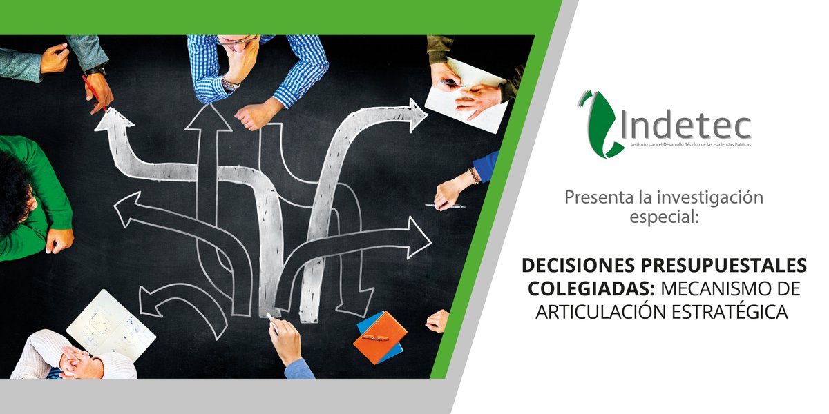 INDETEC_mx's tweet photo. Ponemos a su disposición nuestra investigación especial "Decisiones Presupuestales Colegiadas: Mecanismo de Articulación Estratégica".
Disponible en: https://t.co/d6boNaJZur
#publicacionesINDETEC #INDETEC https://t.co/ppdwmyHTrl