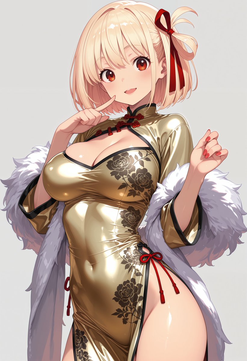 金曜日おつかれさま(´ー｀)
まだ寝ませんがキンキラちさとさんで
おやすみなさいませ

キンキラのプロンプト
x.com/i/grok/share/U…