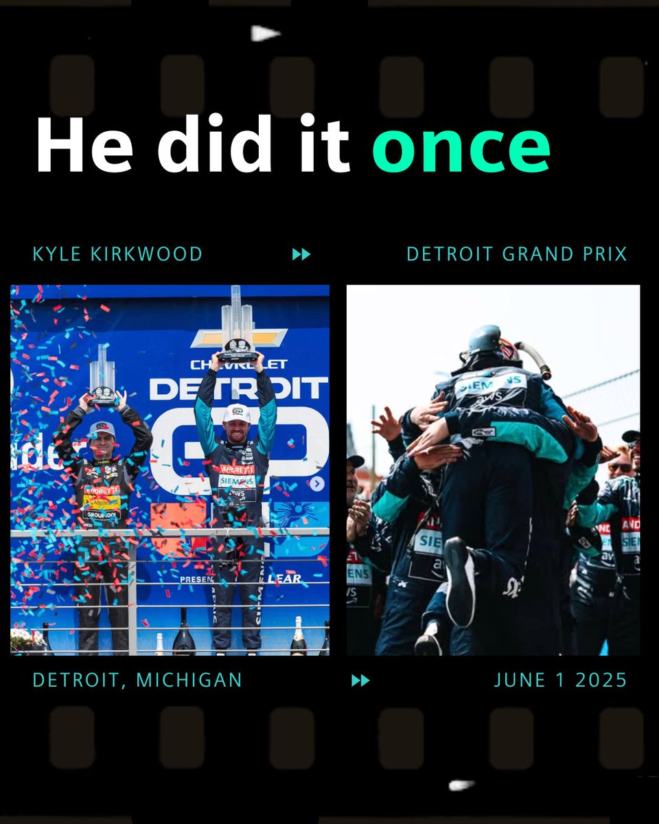 SiemensUSA's tweet image. Detroit 🏆
St. Louis 🏆
Next stop, #RoadAmerica 🔥
 
Congrats to @AndrettiIndy&apos;s @KKirkwoodRacing on dominating the track with the help of #SiemensXcelerator. Drop a 🏁 if you’re rooting for Kyle this weekend!
 
#INDYCAR