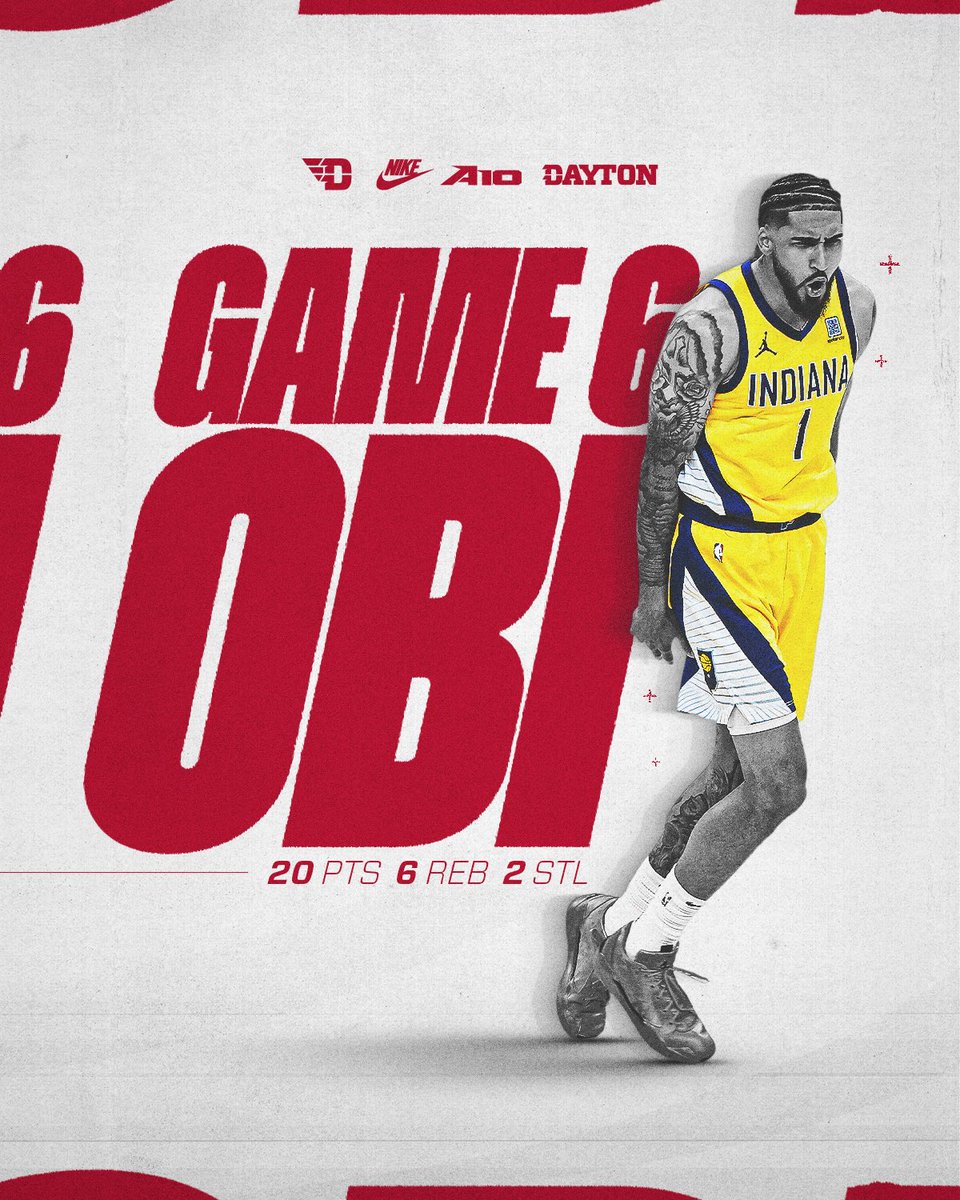 Built at Dayton ✈️🏀

#GoFlyers // <a href="/obitoppin1/">Obi Toppin</a>