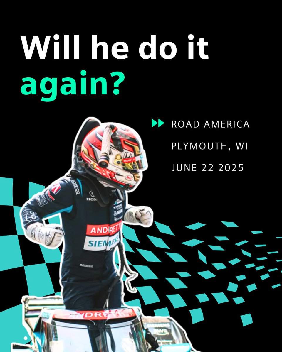 SiemensUSA's tweet image. Detroit 🏆
St. Louis 🏆
Next stop, #RoadAmerica 🔥
 
Congrats to @AndrettiIndy&apos;s @KKirkwoodRacing on dominating the track with the help of #SiemensXcelerator. Drop a 🏁 if you’re rooting for Kyle this weekend!
 
#INDYCAR