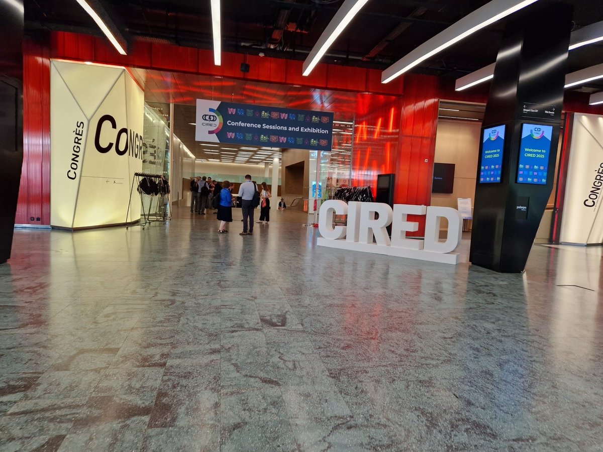 CIRED 2025 – that's a wrap! 
 
The team have had a fantastic few days, speaking with CIRED delegates about how we can help you to remove barriers to decarbonisation. 
 
If you have any questions, contact one of our experts here. eu1.hubs.ly/H0l8j6Z0