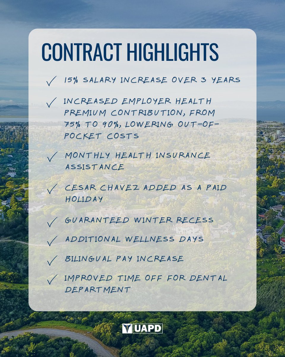 Our doctors in San Mateo County ratified a new 3-year contract 📝 This agreement secures gains in wages, benefits, and working conditions—ensuring that our members have job stability and wage growth through 2028 ✊

A huge thank you to every member who participated in the