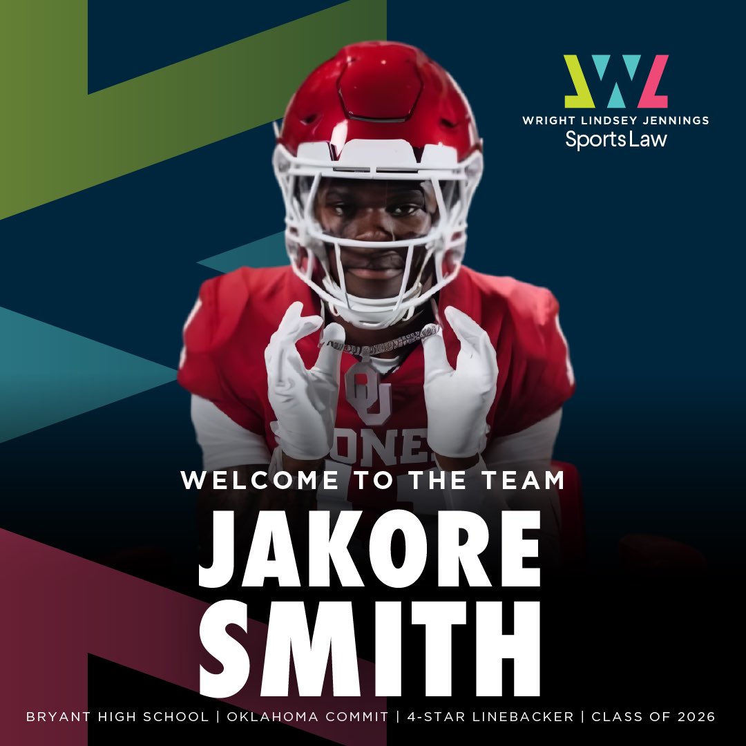 WLJ Sports Law (@wljsportslaw) on Twitter photo Welcome to the #WLJSportsLaw Team <a href="/jakoresmithh/">jakore smith</a>! We’re excited to serve as Jakore’s attorneys during recruitment and for NIL transactions at the next level. Welcome to the #WLJSportsLaw Team <a href="/jakoresmithh/">jakore smith</a>! We’re excited to serve as Jakore’s attorneys during recruitment and for NIL transactions at the next level.