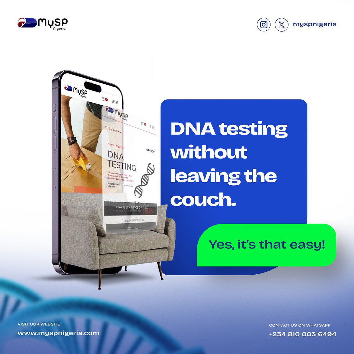 instablog9ja's tweet image. Some babies come with dimples, others come with doubt. 
Discreet DNA testing with MYSP NIGERIA will help you separate resemblance from coincidence.

Use this link to book a DNA test appointment discreetly: wa.me/2348100036494

#BloodNoBeWater #DNATesting #NoAssumptions