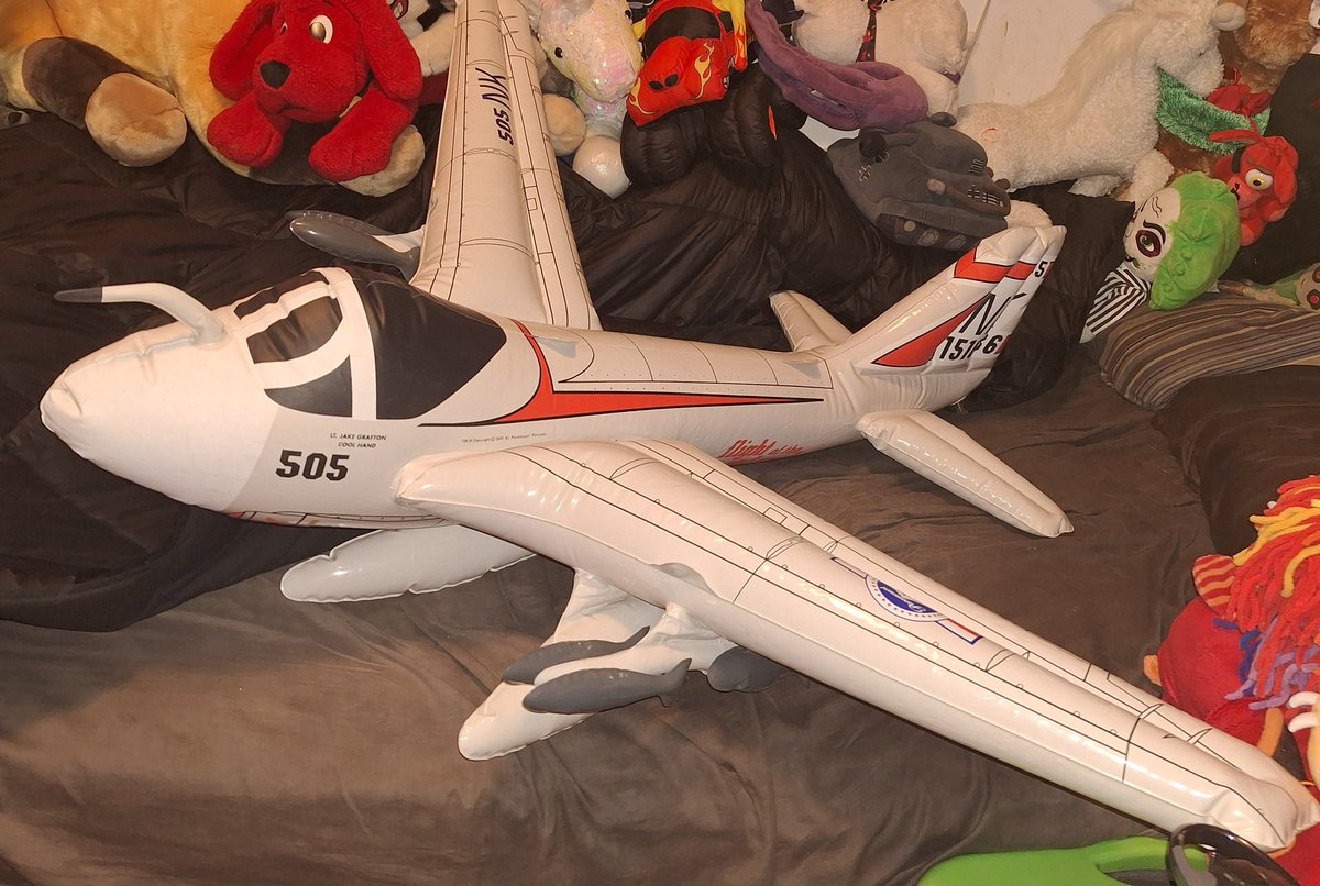 'Flight Of The Intruder' inflatable Plane.