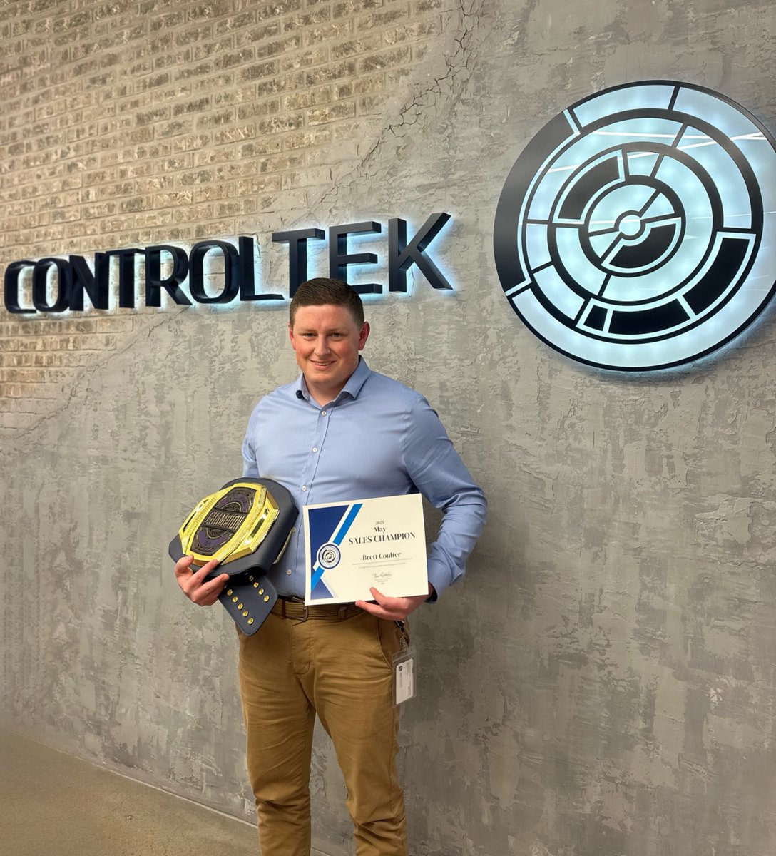 Big congrats to Brett, our Sales Champ for May!

Your hard work, dedication, and stellar results raised the bar this month. We’re proud to celebrate your success — well deserved!