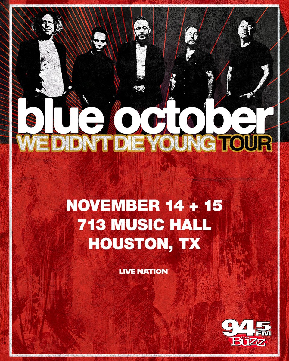 ON SALE NOW! 🚨 Which concert are you coming to? 👀

👑 Addison Rae on 9/23
🎶 Blue October on 11/14 + 11/15

🎫: livemu.sc/3SXuCTV