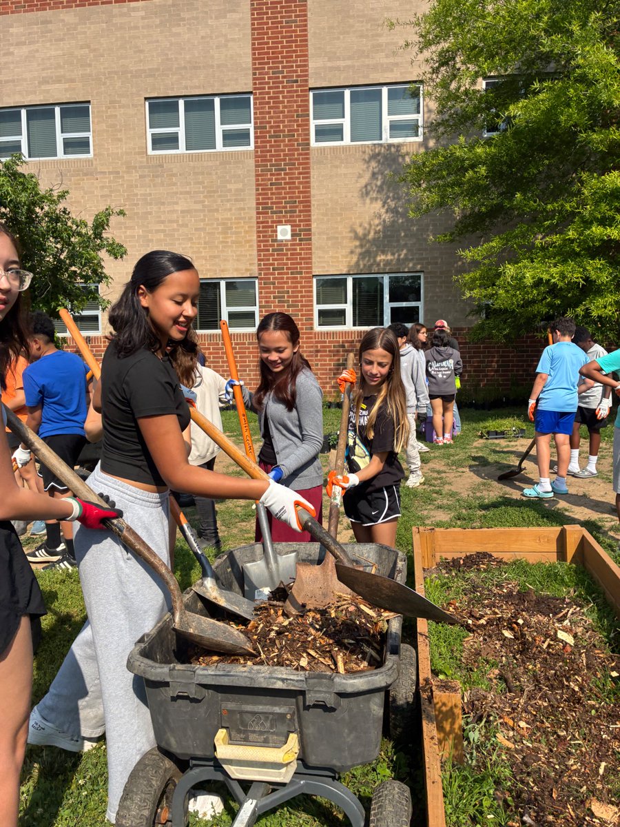 MCPS's tweet image. Science meets service at Julius West Middle School 💚 

Students took part in engaging, hands-on activities that made a real impact to celebrate Chesapeake Bay Awareness Week.

Learn more about the week of learning: mcpsmd.info/3TtgtxJ.