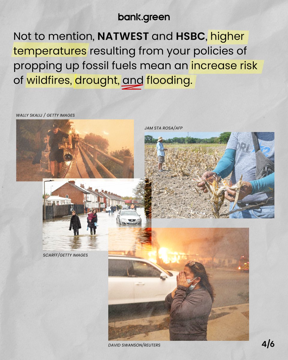 Happy summer to those in the Northern Hemisphere! Fossil fuel banks promised us a summer hotter than ever &amp; we want to give them the credit they deserve. So when you bask in record-breaking heat or feel the hurricane-like breeze through your hair, remember big banks’ commitments.