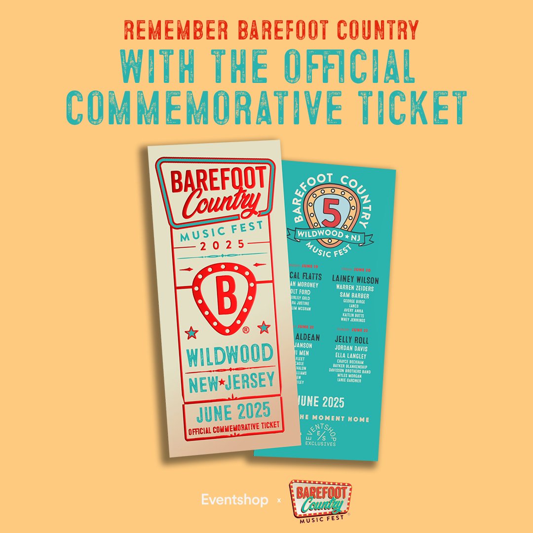 Relive the best weekend ever—sign up now to be the first to get exclusive festival photos + your commemorative ticket!✨
🚨Sign up HERE: eventshop.com/barefoot-count…