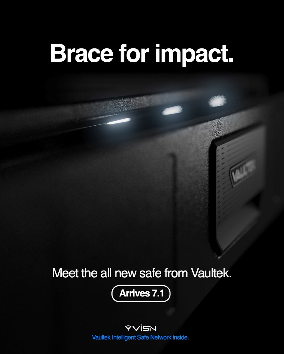 Brace for impact. On July 1, meet the all new safe from Vaultek.
Explore now with #Vaultek | vaulteksafe.com