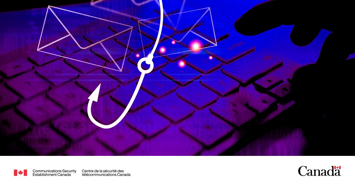 Don’t take the bait! 🎣  If you receive a suspicious link, hover over it with your mouse. Can’t verify the source or simply don’t remember entering a prize contest? It's likely a #phishing scam: cyber.gc.ca/en/guidance/do…