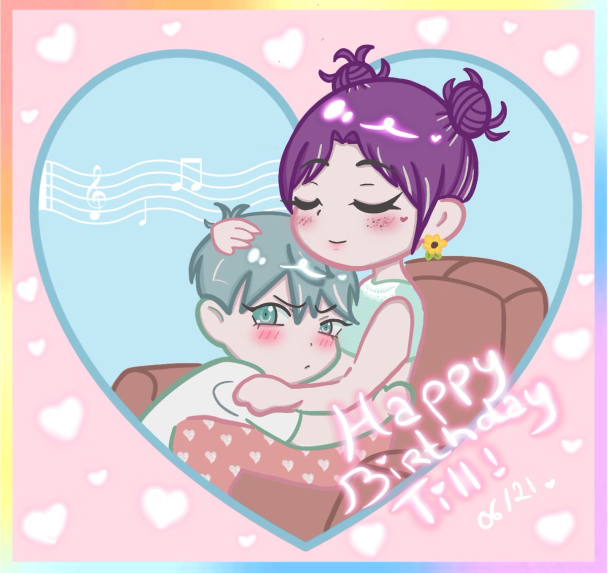 I really wanted to do this drawing because Till is a character that I love from the bottom of my heart and be one of my comfort characters+

#HAPPYBIRTHDAYTILL
#0621TILLDAY #alienstage #ALNST 
#HAPPY_TILL_DAY #에이스테 #till